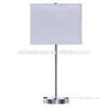 Indoor modern desk lamp with electrical outlet power outlet hotel led desk lamps for Philippines hotel lighting